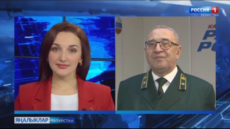 Студия кунагы Урман хуҗалыгы һәм экология факультеты профессоры Харис Мусин