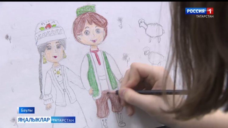 «Балалар рәсем ясый проектны дәвам итә