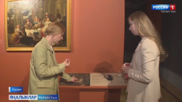 Казан Эрмитажы үзәгендә начар күрүче кешеләргә картиналарны кул белән капшап карау мөмкин