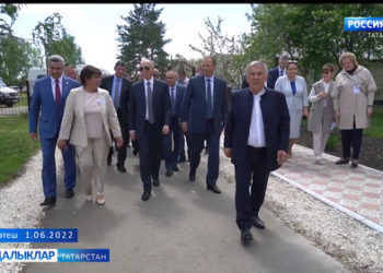 Тәтештә зур кунаклар