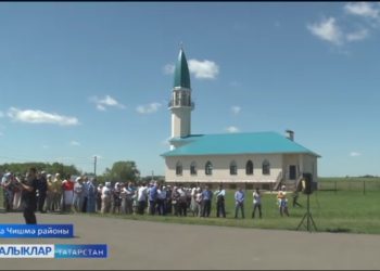 Акъяр авылында яңа мәчет ачылды