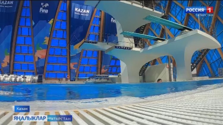 Испания спортчысы суга сикерү остасы