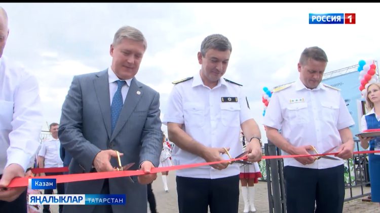 Яңартып корылган “Владимир Усков”судносы суга төште