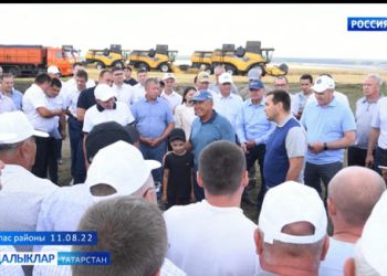 Республика Президенты Апас районында булып кайтты