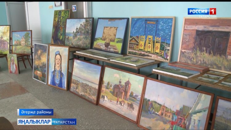 Әгерҗе районы Кызыл Наратлыкка рәссамнар җыелды