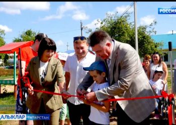 Арча районында ике спорт мәйданчыгы ачылды