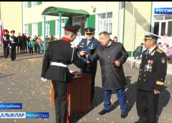 Саба районының Икшермә кадет мәктәбе укучылары кадетлар сафына басты