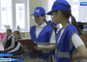 Актанышта мәктәп балалары өчен иминлек акциясе узды