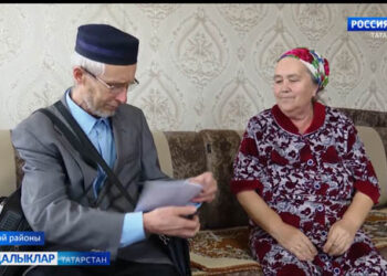 Зәй районы Югары Лоҗы авылында вакытлы матбугатны көтеп алалар