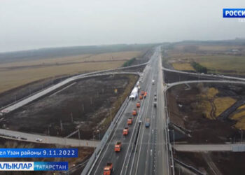 Татарстанда төзекләндерүдән соң, М7 “Волга” трассасы участогы ачылды