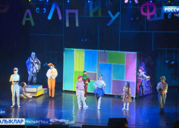 “Апуш” милли театр студиясе “Зоопарк-әлифба” дип исемләнгән спектакль тәкъдим итте