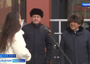 Социаль ипотека йортында яшәүчеләр өй туе үткәрде