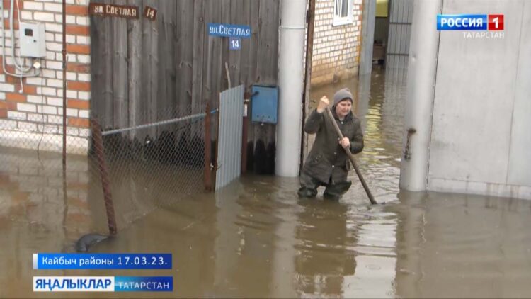 Татарстанның Зөя, Шушма һәм Мишә елгаларында ташу күзәтелә