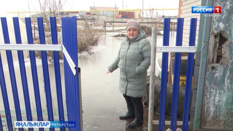 Кызыл Чапчак авылында яшәүчеләргә язгы ташу зур зыян салган