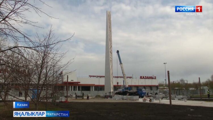 9 майга республика башкаласында «Казан — хезмәт батырлыгы шәһәре» стелласын ачуга әзерлиләр