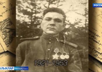 Бүген сүзебез, Бөек Ватан сугышы каһарманы, Берлинда Рейхстагка беренчеләрдән булып Җиңү Байрагы кадаган Гази Заһитов турында