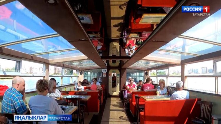 Казанда елга трамвайнда экскурсияләр башлана