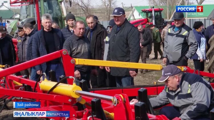 Республикада кыр эшләре кыза