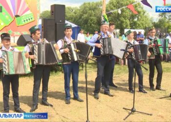 Буа районы Исәк авылында Сабан туе бәйрәме белән бергә төбәкара «Уйнагыз, гармуннар» бәйгесе дә үткәрелә