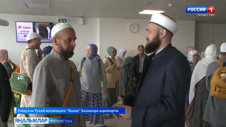 Хаҗга баручы беренче төркемне олы сәфәргә озаттылар