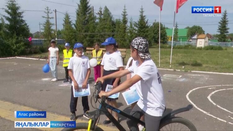 Җәйге каникул вакытында Апас районына «Иминлек лабораториясе» килеп китте