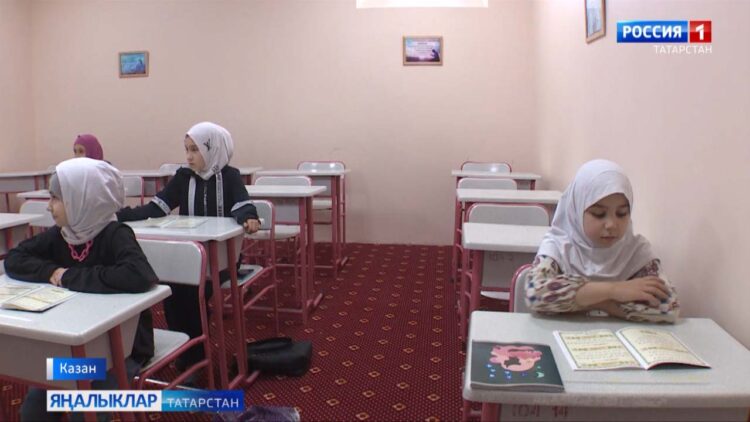 “Рамазан” мәчете каршында дини-әхлакый дәресләр уза