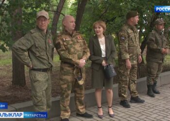 Татарстан Республикасы Рәис Рөстәм Миңнеханов «Ватанны саклаучылар» Дәүләт фонды филиалын ачуда катнашты