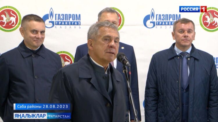 Татарстан Рәисе Рөстәм Миңнеханов Саба районында эш сәфәре белән булды