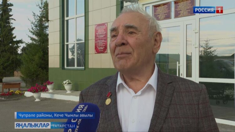 Ринат Таҗетдиновның юбилеена якташлары гадәти булмаган бүләк ясаган