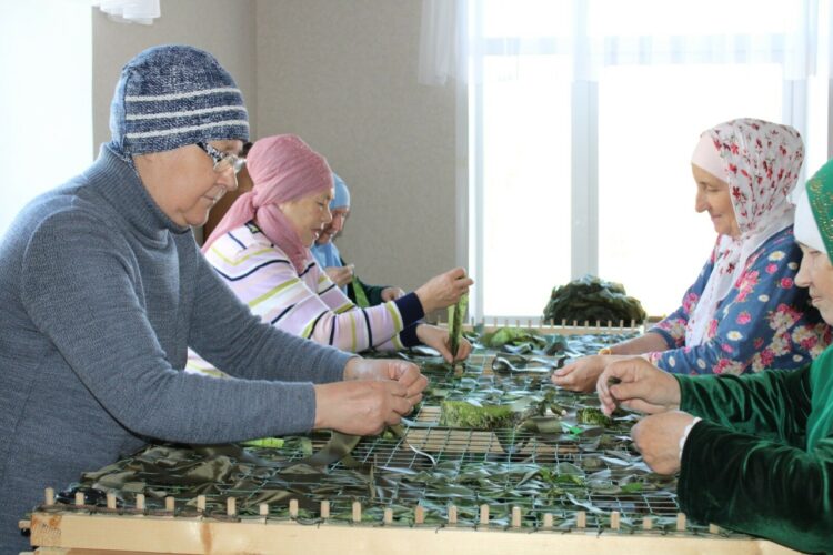 Алабугадан махсус хәрби хезмәттәгеләргә ярдәм