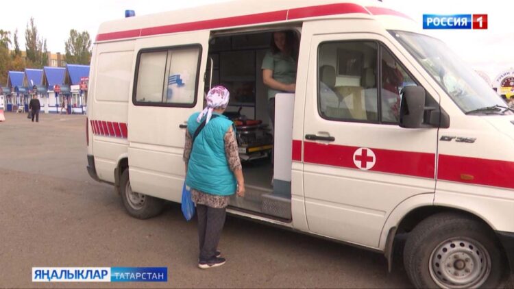 Түбән Камада гриппка каршы прививка ясату кампаниясе бара