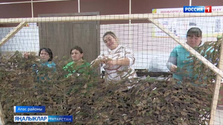 Дәүләкилеләр махсус хәрби операциядә катнашучы хәрбиләргә ярдәм итә