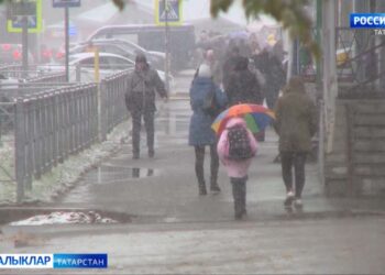 Бүген урыны белән яңгыр