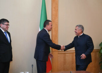 Рөстәм Миңнеханов: 2022 елда Татарстан һәм Үзбәкстан арасында товар әйләнеше 50 процентка артты