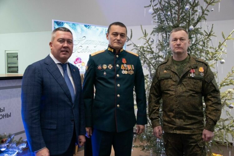 Бөгелмәдә бертуган хәрбиләргә «Батырлык» ордены тапшырдылар