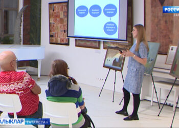 Рәссам Хәмзә Шәрипов белән иҗади очрашу