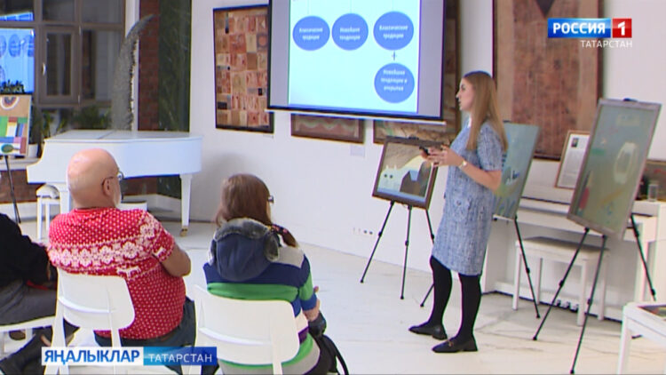 Рәссам Хәмзә Шәрипов белән иҗади очрашу