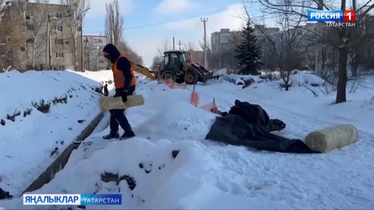 Лисичанскиның халык күп яши торган ике микрорайонында җылылык белән тәэмин итү системасын эшләтеп җибәрделәр