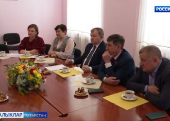 Нурлатта ялга кайткан махсус хәрби операциядә катнашучылар белән очраштылар