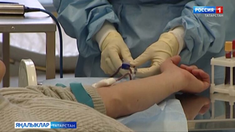 Республика кан үзәгендә «Студентлар көне» дигән донорлык акциясе уза