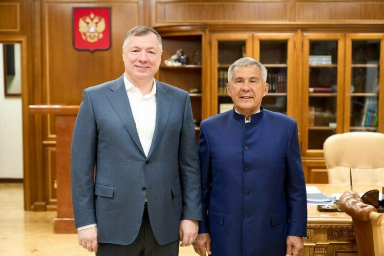 Хөснуллин һәм Миңнеханов Татарстанда илкүләм проектларны гамәлгә ашыру турында сөйләште