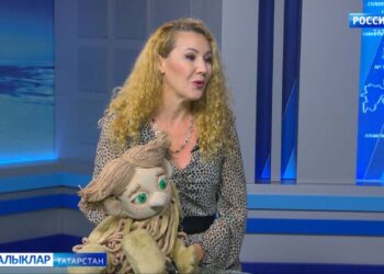Студия кунагы -Татарстанның атказанган артисты Альбина Шаһгалиева