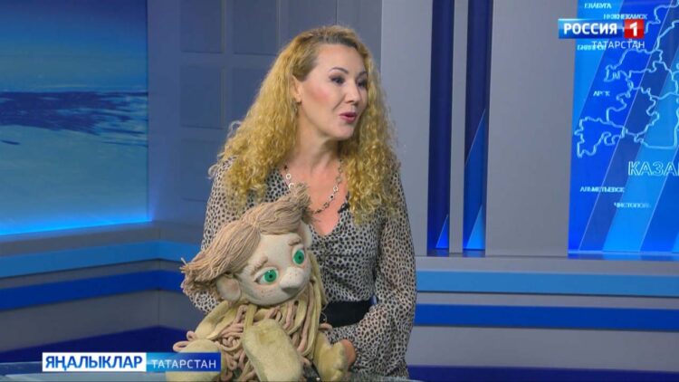 Студия кунагы -Татарстанның атказанган артисты Альбина Шаһгалиева