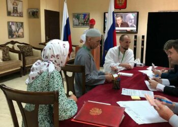 Татарстан хаҗилары Мәккәдә Россия Президентын сайлауда тавыш биргән