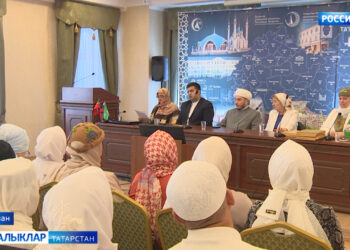 Татарстан Диния нәзарәтендә озак еллар бер –берсенә терәк булып яшәгән һәм күп балалы гаиләләр катнашында тантаналы чара узды