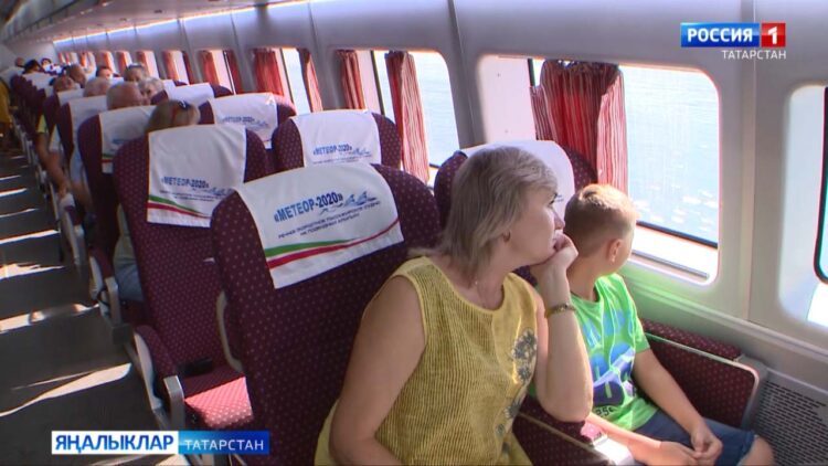 Казан белән Ульяновский шәһәрләре арасында Идел елгасы аша пассажирлар йөртү сезоны ачылды