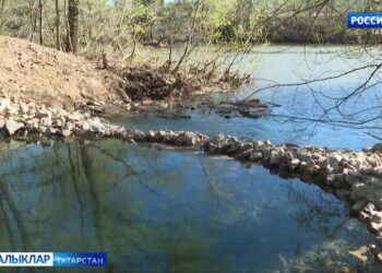 Зәңгәр күлдә яңа коену урыннары барлыкка килде