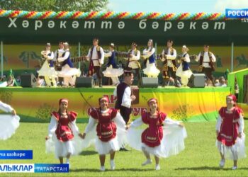 Арчада Сабантуй өчен махсус 100 килограммлы чәк-чәк пешергәннәр