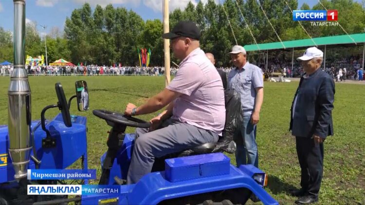 Кыр батырына – трактор, Сабантуй батырына – мотоцикл!