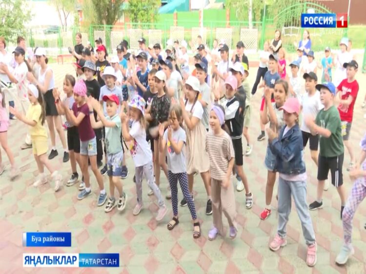 Буа районының Роальд Сәгъдиев исемендәге мәктәп базасында балалар өчен җәйге лагерь